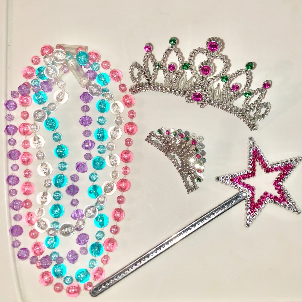 Princess/queen/fairy costume birthday party set